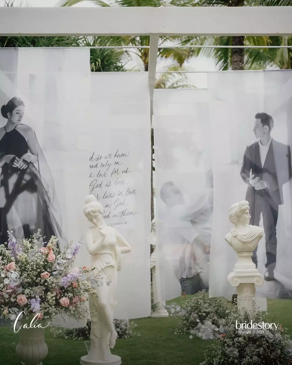 Momen resepsi Billy Davidson dan Patricia Devina © Instagram Momen resepsi Billy Davidson dan Patricia Devina © Instagram