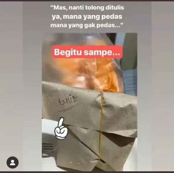 orderan makanan di ojol © berbagai sumber