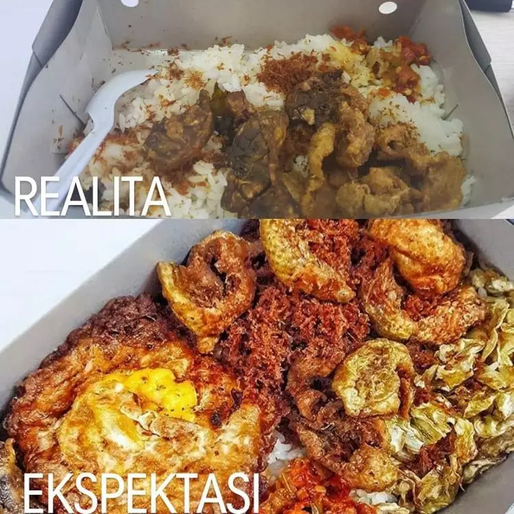 orderan makanan di ojol © berbagai sumber