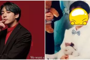 10 Potret masa kecil Jungkook BTS, punya wajah imut yang awet