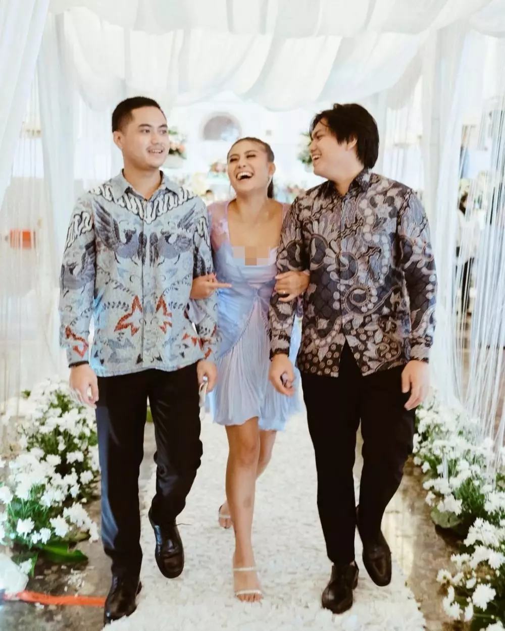 Karin dan Gangga akrab © Instagram