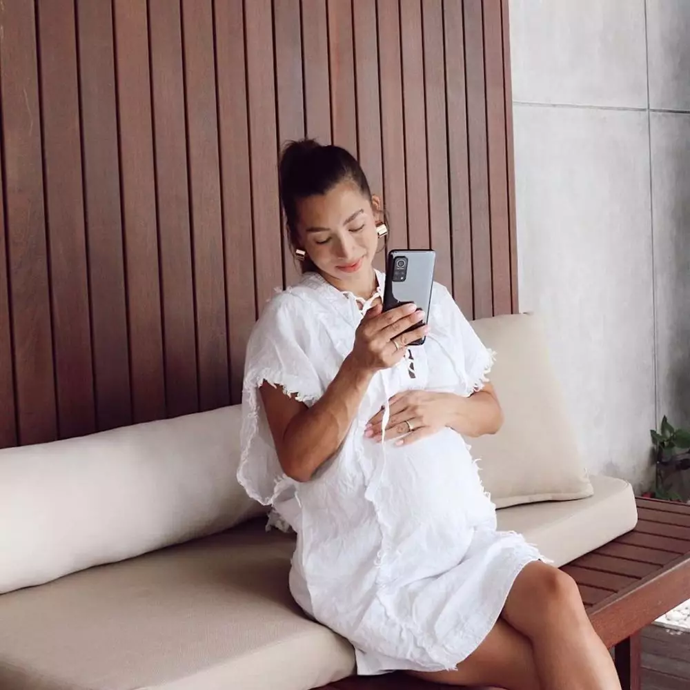 8 ootd hamil jennifer bachdim © Instagram