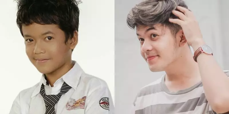 kontestan icil cowok dulu dan kini © Twitter & Instagram kontestan icil cowok dulu dan kini © Twitter & Instagram