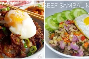 10 Resep rice bowl ala kafe, bikin anak doyan makan