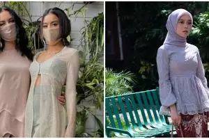 Gaya 7 seleb saat hadiri pernikahan mantan, curi perhatian