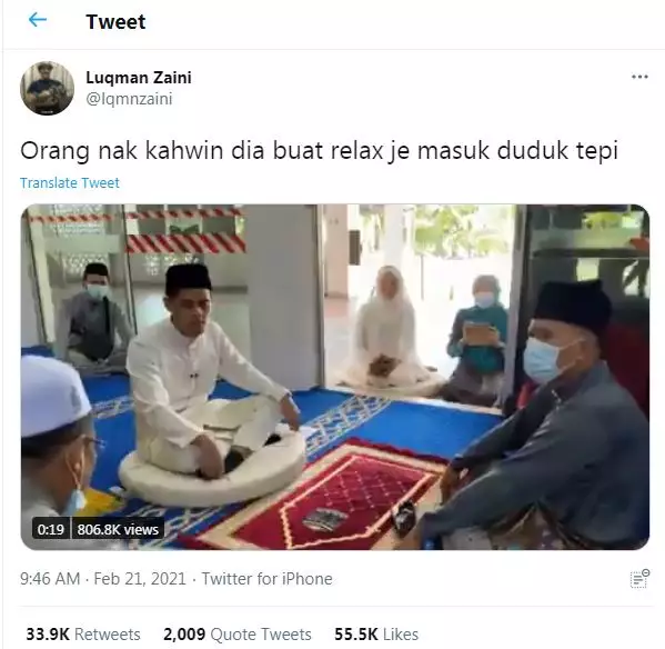 kucing di akad nikah © Twitter kucing di akad nikah © Twitter