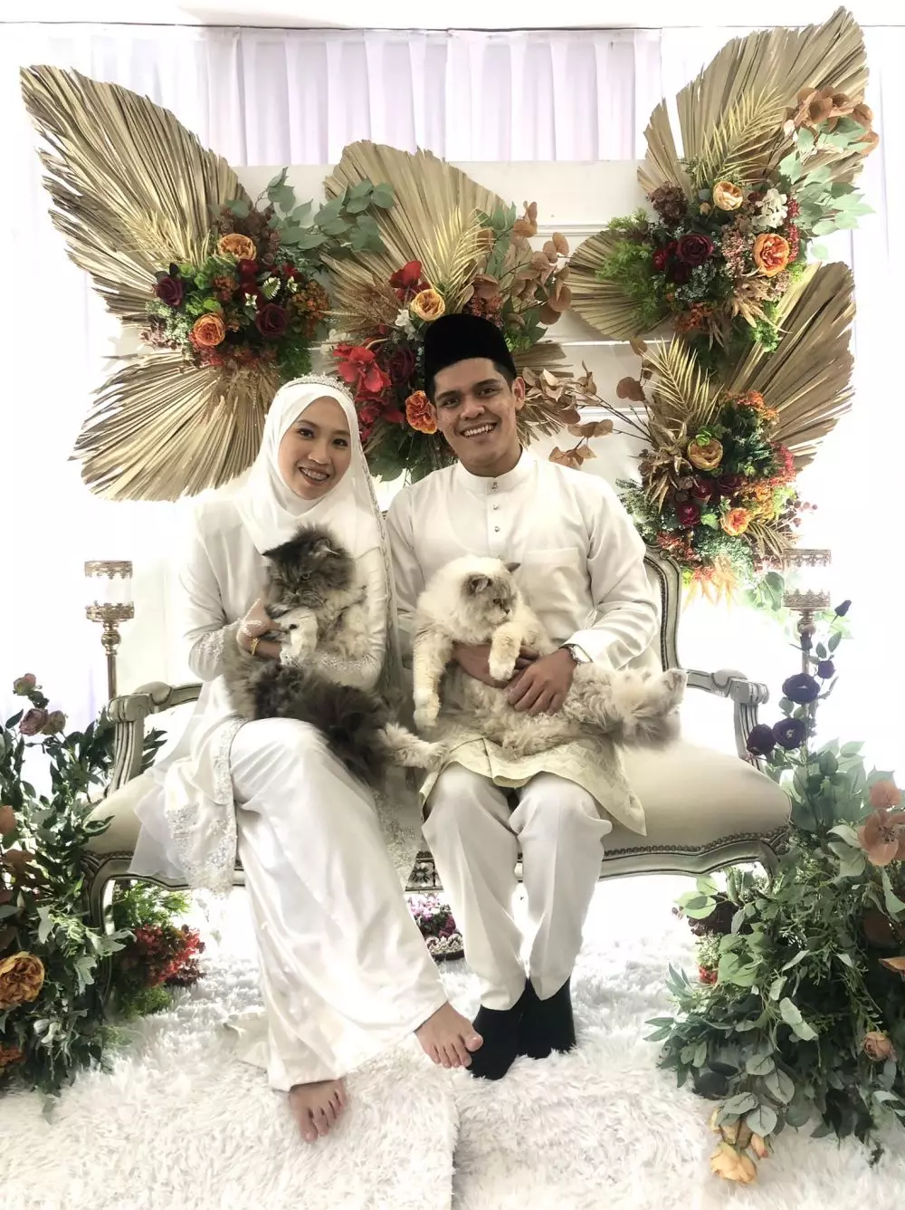 kucing di akad nikah © Twitter kucing di akad nikah © Twitter
