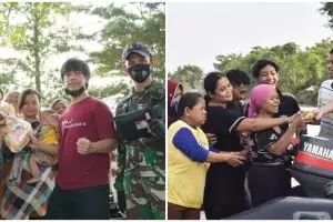 8 Momen Rian D'Masiv bantu korban banjir Jakarta, aksinya bikin salut