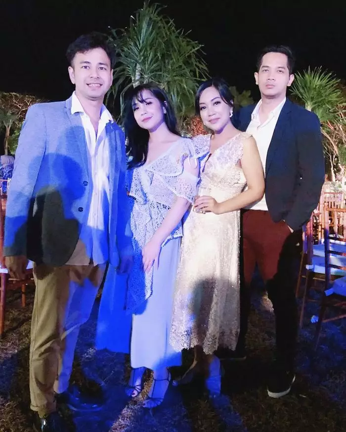 Gaya Nagita Slavina kondangan © Instagram