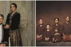 8 Pemotretan Andhika Pratama dan Ussy Sulistiawaty berkonsep Jawa