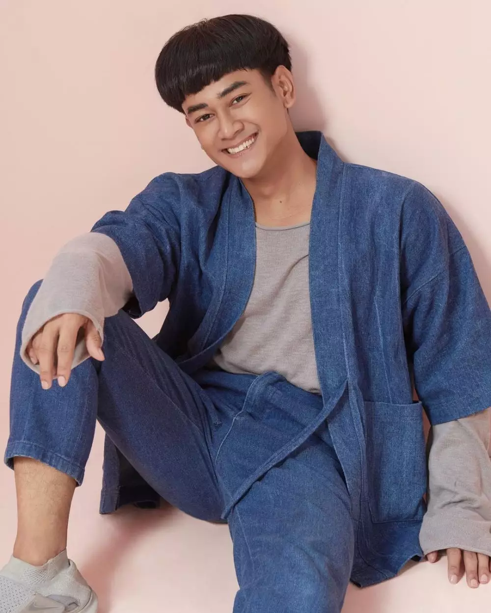 Potret transformasi gaya rambut Dwi Andhika © 2021 brilio.net