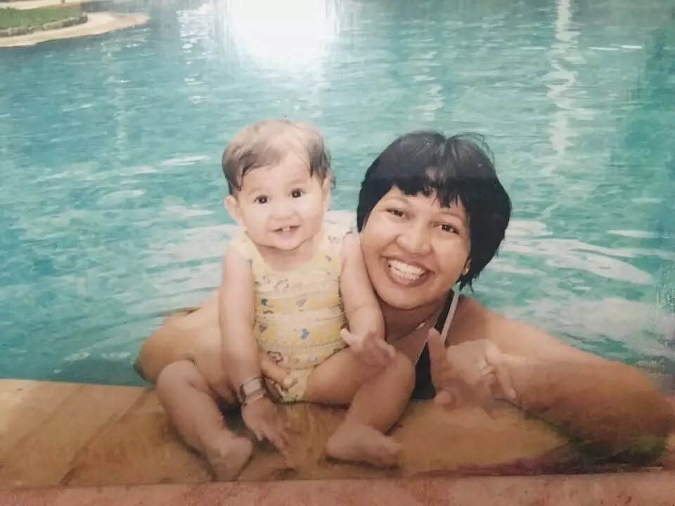 masa kecil zoe abbas © Instagram