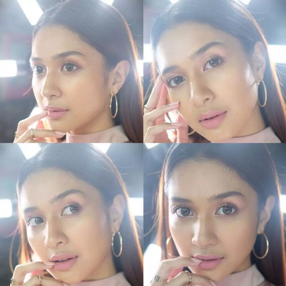 Mikha Tambayong bermakeup tebal © 2021 brilio.net