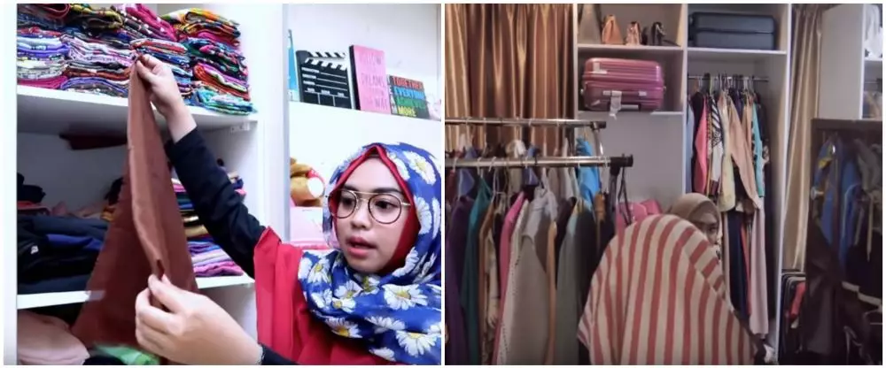 Penampakan isi lemari seleb © 2021 brilio.net