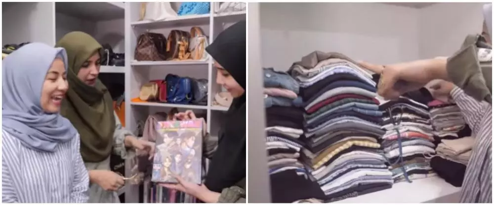 Penampakan isi lemari seleb © 2021 brilio.net