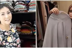 Penampakan isi lemari 8 seleb, punya Zaskia Mecca curi perhatian