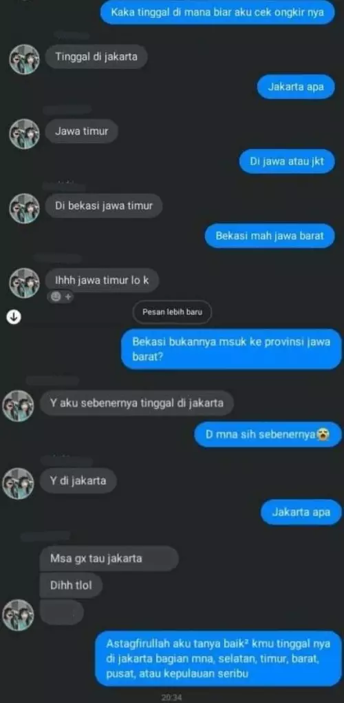 Chat bikin seller emosi © berbagai sumber