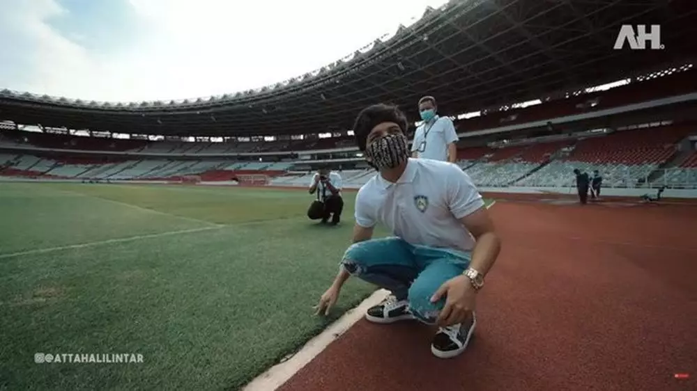 Atta Halilintar survey GBK © 2021 brilio.net Atta Halilintar survey GBK © 2021 brilio.net