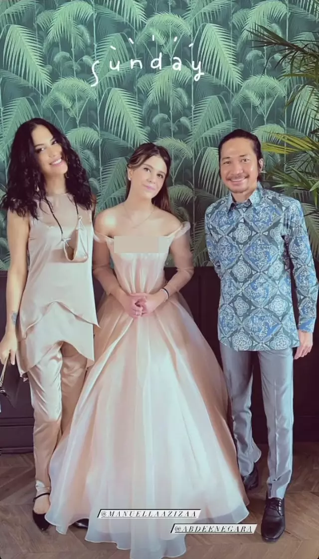 Gaya seleb 50-an saat kondangan © Instagram