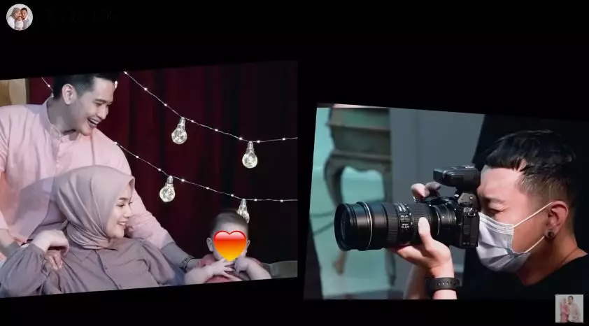 momen pemotretan citra kirana dan keluarga © Instagram