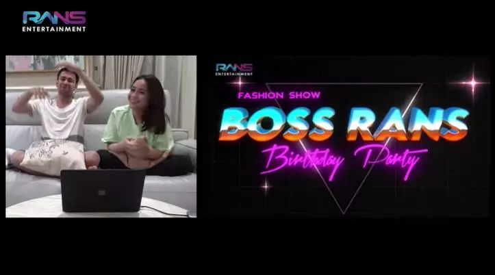 fashion show ultah Raffi-Nagita © 2021 brilio.net