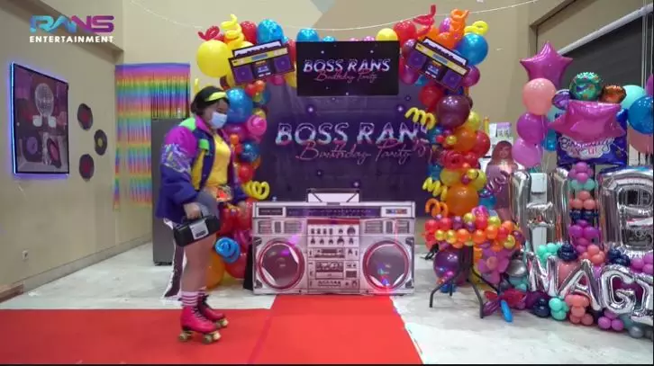 fashion show ultah Raffi-Nagita © 2021 brilio.net