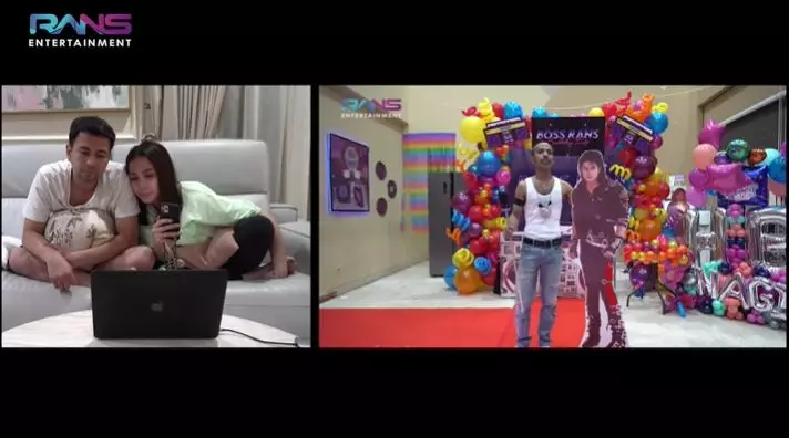 fashion show ultah Raffi-Nagita © 2021 brilio.net