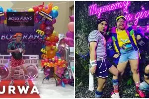 10 Potret seru fashion show ultah Raffi Ahmad-Nagita, kostumnya heboh