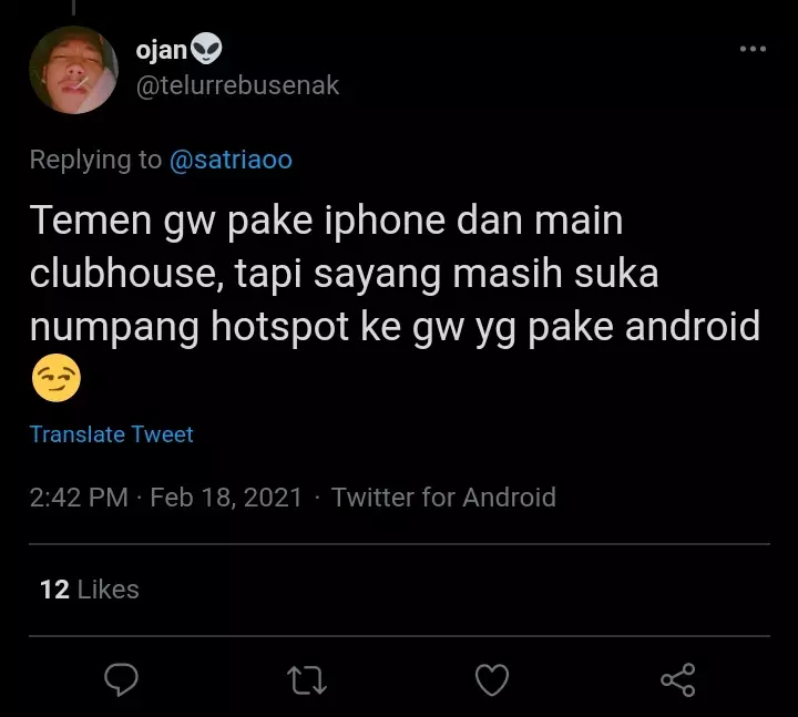 Curhat pengguna Android soal Clubhouse © berbagai sumber