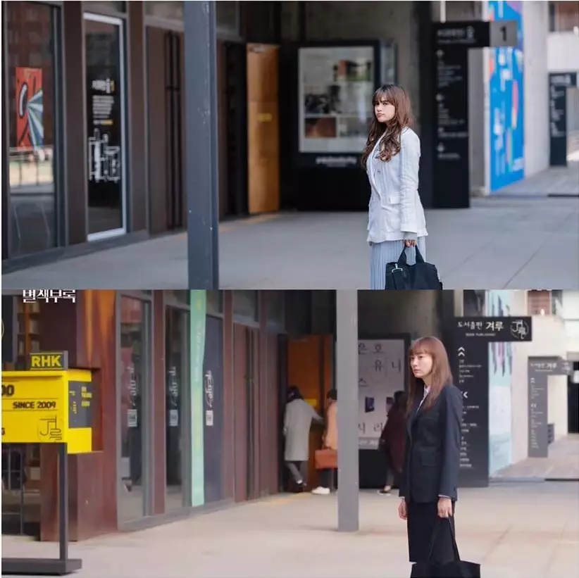 seleb foto di lokasi syuting drama Korea © 2021 brilio.net