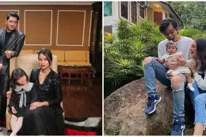 6 Momen seleb foto keluarga di sinetron, pose Arya Saloka bikin baper
