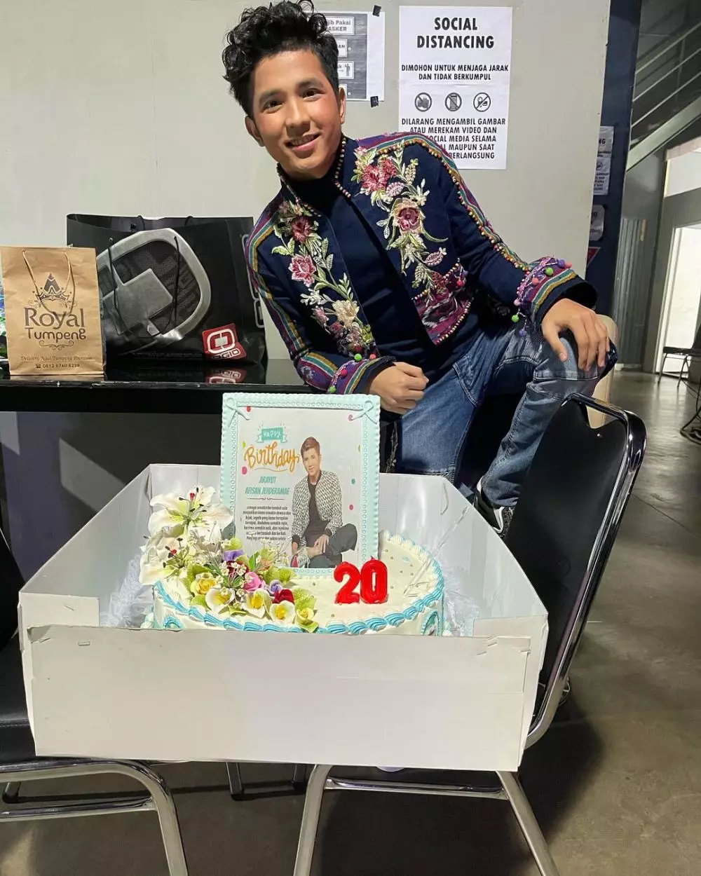 Momen ulang tahun Jirayut ke-20 Instagram © 2021 brilio.net