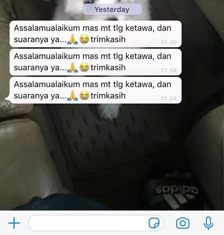 Chat peringatan ibu kos  © berbagai sumber Chat peringatan ibu kos  © berbagai sumber