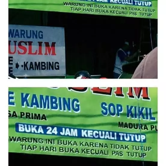 Tempat usaha buka 24 jam © berbagai sumber