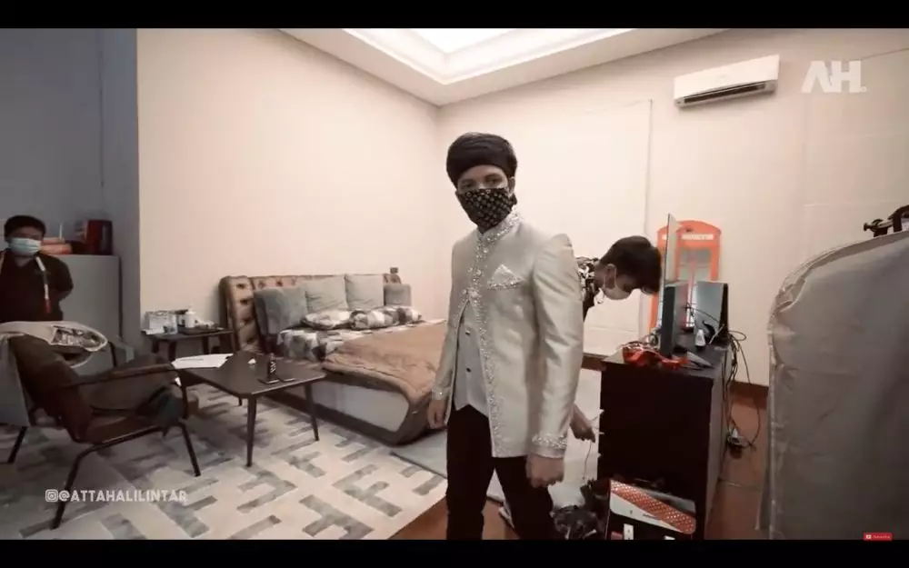 Atta Halilintar fitting baju nikahan YouTube