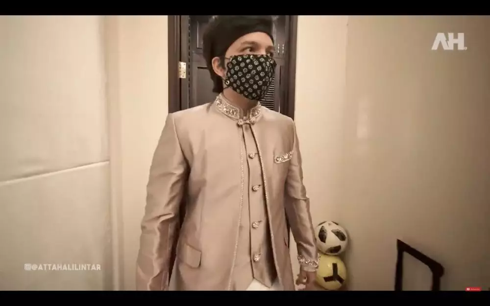 Atta Halilintar fitting baju nikahan YouTube