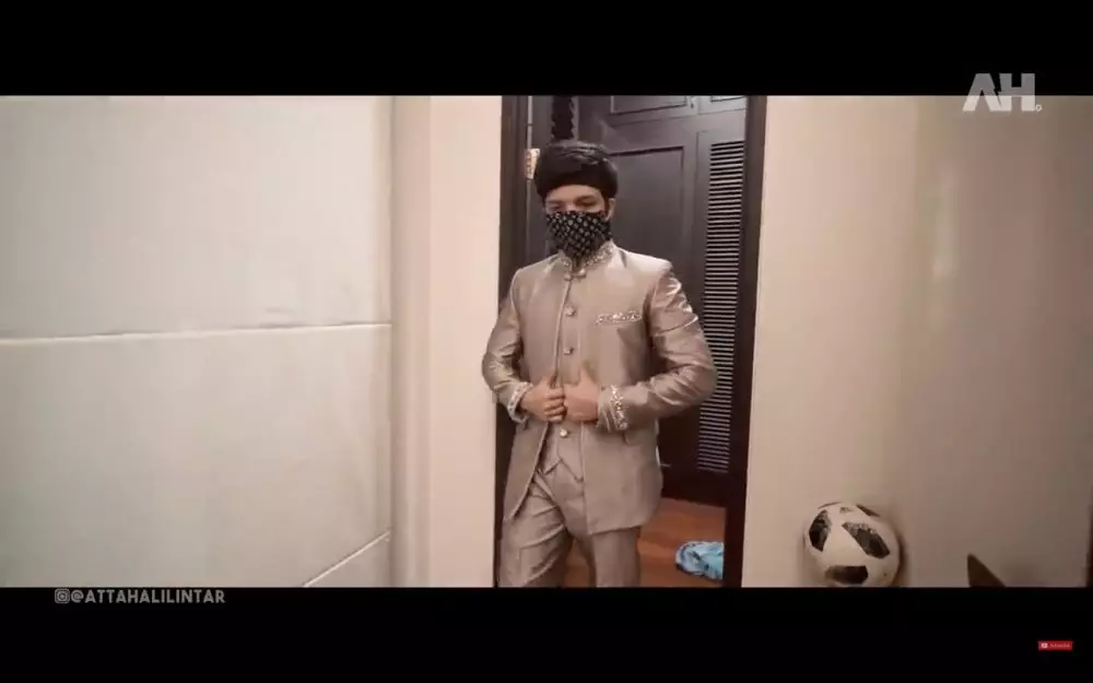 Atta Halilintar fitting baju nikahan YouTube