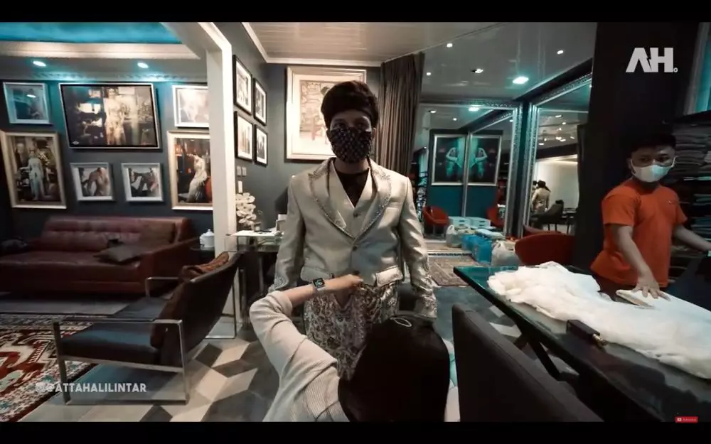 Atta Halilintar fitting baju nikahan YouTube