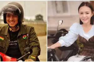 Viral video Amanda Manopo & Arya Saloka motoran bareng di luar syuting