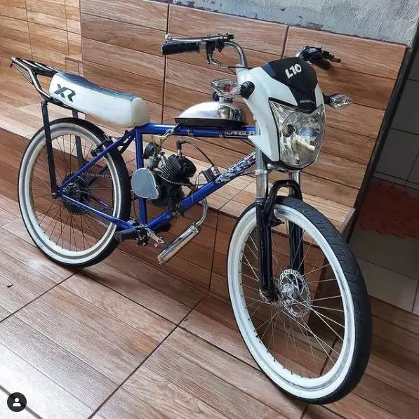 modifikasi sepeda diberi mesin Instagram