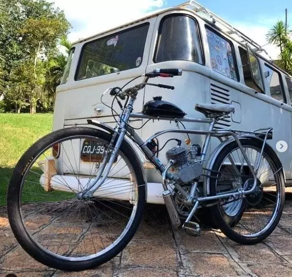 modifikasi sepeda diberi mesin Instagram