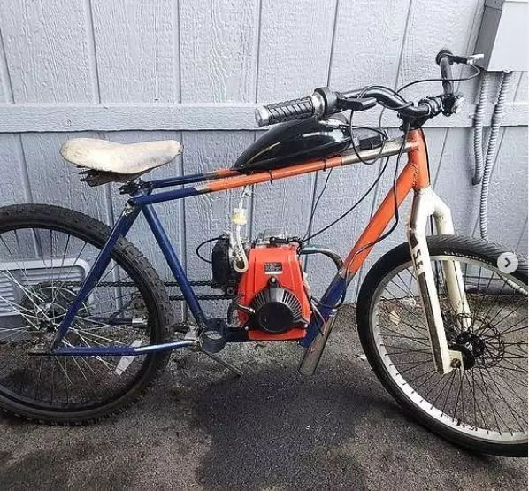 modifikasi sepeda diberi mesin Instagram