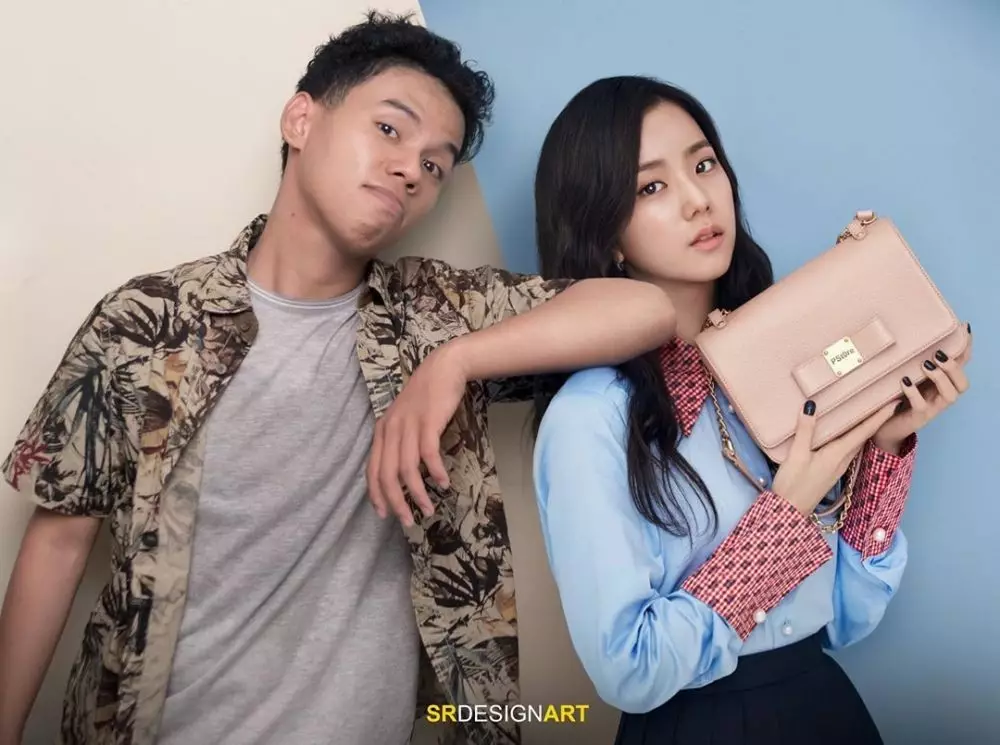 Foto editan halu warganet mesra bareng BLACKPINK © Instagram & Twitter