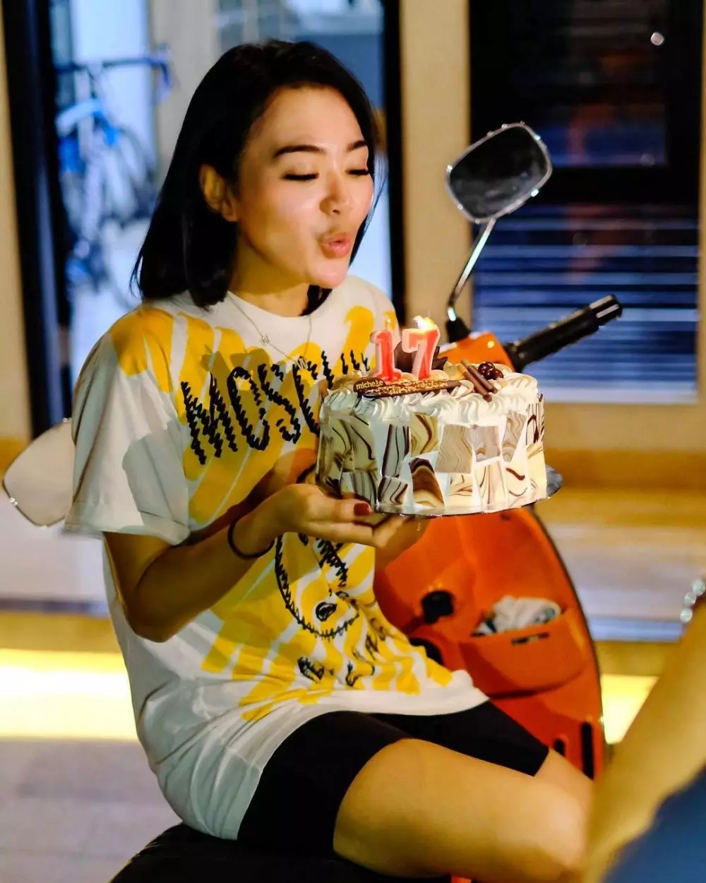 Momen perayaan ultah ke-29 Wika Salim © 2021 brilio.net