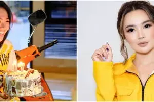 7 Momen perayaan ultah Wika Salim, kado sepeda motor curi perhatian