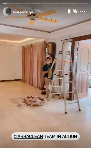 rumah Dian Pelangi usai kebanjiran © 2021 brilio.net