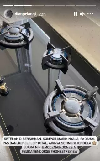 rumah Dian Pelangi usai kebanjiran © 2021 brilio.net