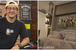 10 Potret kamar di rumah Andre Taulany, ruang wardrobe-nya bak butik