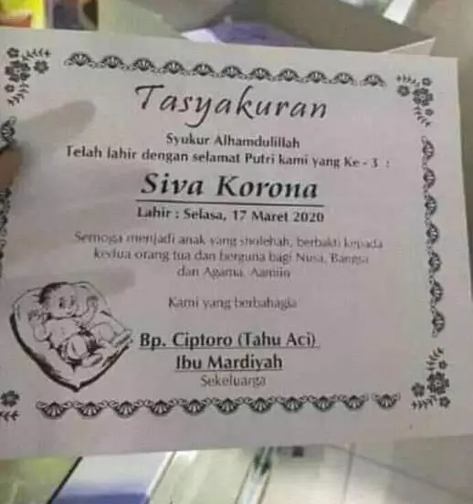 Nama anak di undangan © berbagai sumber Nama anak di undangan © berbagai sumber