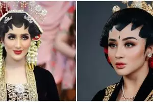 Pesona 8 seleb blasteran dengan dandanan paes, auranya terpancar